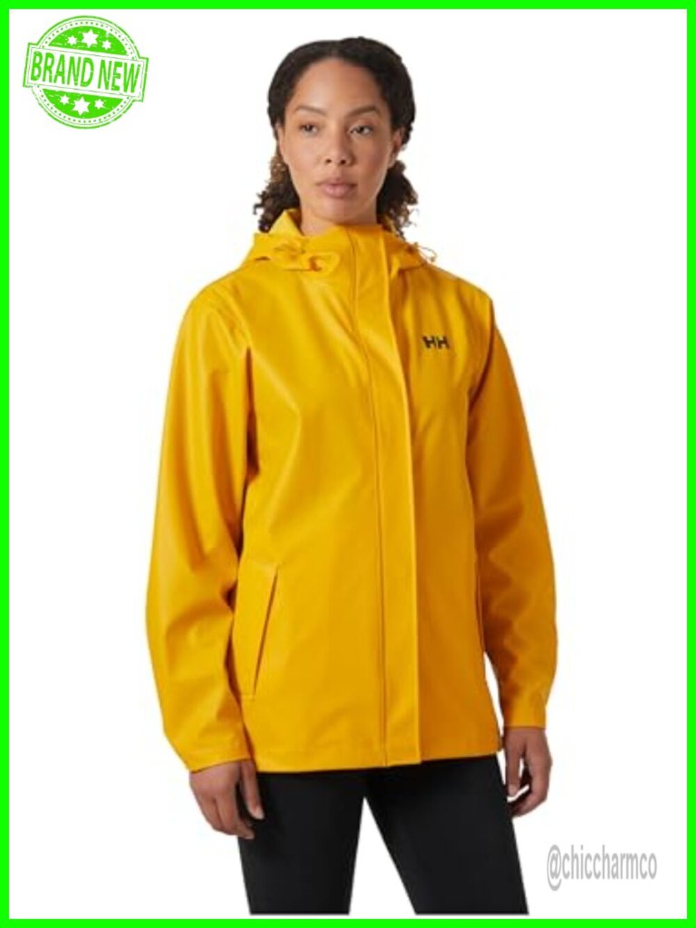 Waterproof Windproof Hooded Rain Jacket
